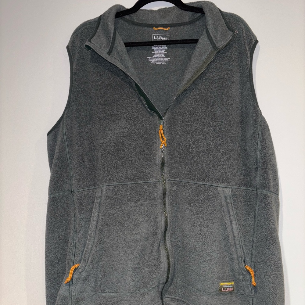 L.L. Bean Green Mountain Classic Vest XXL Tall